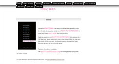 Desktop Screenshot of chezteen.com