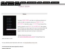 Tablet Screenshot of chezteen.com